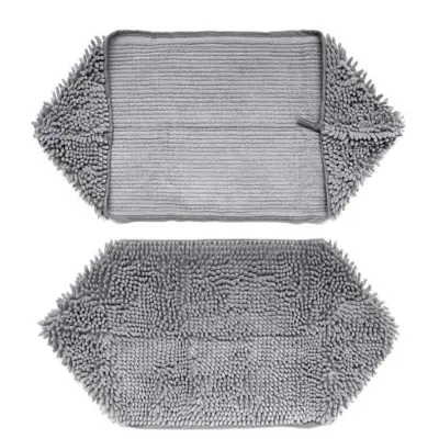 Super vpojna brisača za hišne ljubljenčke - Hitro sušeča ženiljska brisača za pse in mačke Grey