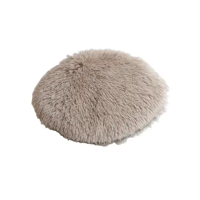 Udobna plišasta postelja za male pse - topla in udobna blazina Brown L