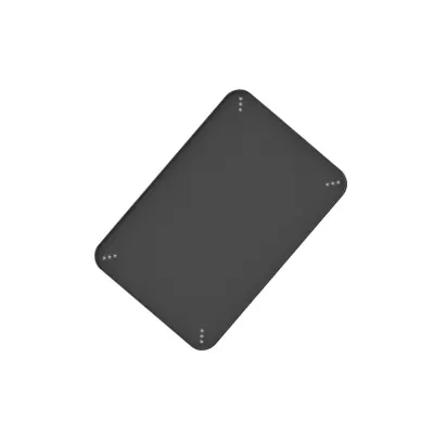 Reusable Black Silicone Pet Urine Training Pad - 810x540mm, Waterproof & Non-Slip