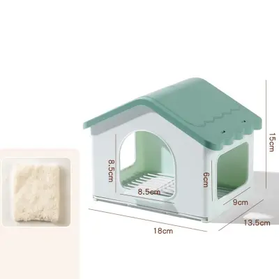 Vse Sezone Vremensko Odporno Viseče Ptičje Gnezdo - Udobna Ptičja Hišica Green