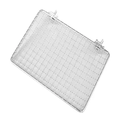 2-Pack Platforma za ostriženje ptic iz nerjavečega jekla - Stojalo za počitek in igro  XL