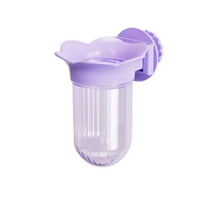 Tulip Bird Vegetable Feeder z ohranjanjem vode - Ohranjajte zelenjavo svežo Purple