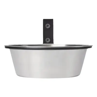 6-palčna stenska zložljiva posoda za hranjenje hišnih ljubljenčkov iz nerjavečega jekla