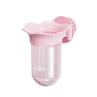 Tulip Bird Vegetable Feeder z ohranjanjem vode - Ohranjajte zelenjavo svežo Pink
