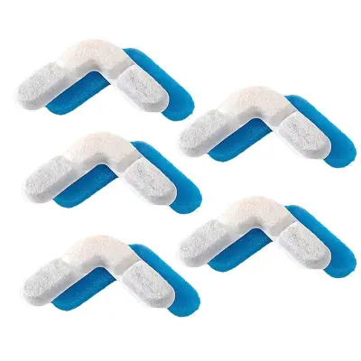 Diagonalni Nadomestni Filter za Vodnjak za Hišne Živali - Modro-Beli (5 kosov)