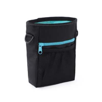 Prenosna torbica za priboljške za pse - Oxford krpo z naramnico Blue