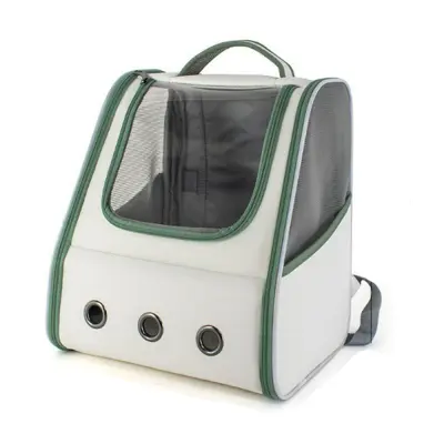 Prenosni nahrbtnik za hišne ljubljenčke - Udoben in eleganten Green