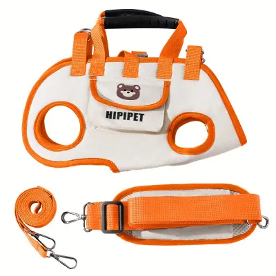 Prenosni nosilec za pse - ročna torba za hišne ljubljenčke z večnamensko uporabo Orange M