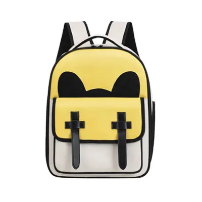 Udoben in eleganten nahrbtnik za prenašanje hišnih ljubljenčkov White+Yellow