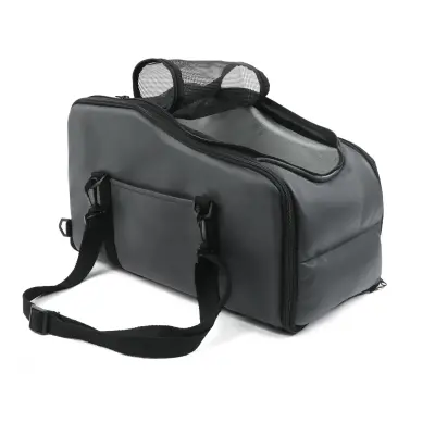 Udobno in prenosljivo avtomobilsko ležišče za hišne ljubljenčke za sprednji sedež Black