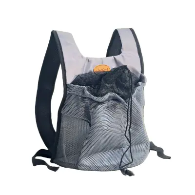 Prenosni nahrbtnik za hišne ljubljenčke - potovalni nahrbtnik za majhne pse in mačke Grey