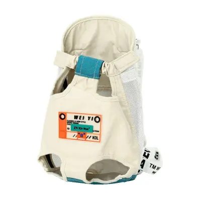 Zračen nahrbtnik za nošenje hišnih ljubljenčkov spredaj za majhne pse in mačke  XL