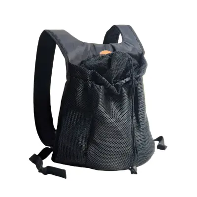 Prenosni nahrbtnik za hišne ljubljenčke - potovalni nahrbtnik za majhne pse in mačke Black