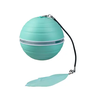 Avtomatska žoga za mačke - interaktivna igrača za notranje mačke Green