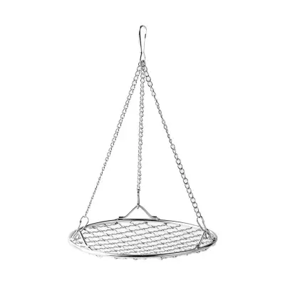 Nerjaveče jeklo Bird Swing viseča košara - varen in zabaven pripomoček za kletko