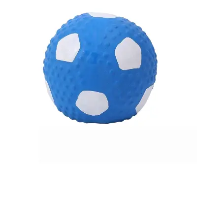 Majhna nogometna žoga za hišne ljubljenčke, igrača za grizenje in čiščenje zob