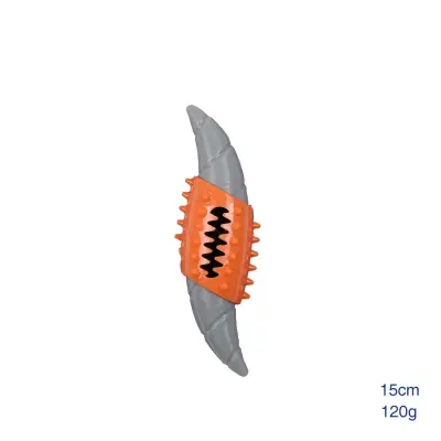 Trpežna igrača za žvečenje psov iz najlona in TPR za srednje in majhne pse Orange