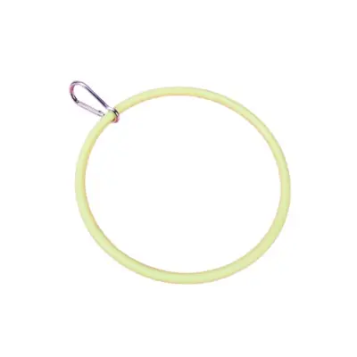 Igrača za papige - obroč za plezanje in žvečenje, pripomoček za kletko Yellow