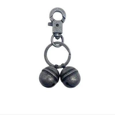 Eleganten zvonec za hišne ljubljenčke za ovratnice in zunanjo opremo Silver