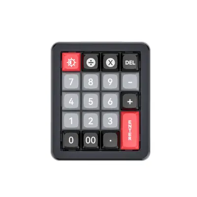 Žična mehanska igralna tipkovnica z RGB osvetlitvijo, 20-tipkovno makro funkcijo Black