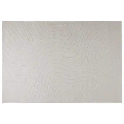 vidaXL Preproge za površine Pravokotna krema 230 x 160 cm