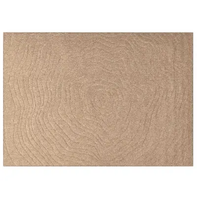 vidaXL Preproge za površine Moiré Pravokotna Naravna 280 x 200 cm