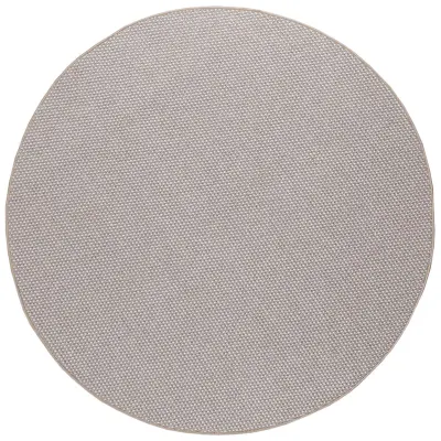 vidaXL Preproge za površine Okrogla Krema in taupe Ø 120 CM