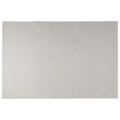 vidaXL Preproge za površine Pravokotna krema 340 x 240 cm