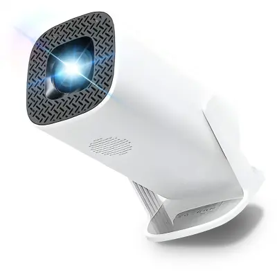 Projektor P30 - prenosni projektor za Android - WiFi Bluetooth zunanji HD domači projektor - bel