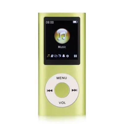 Bluetooth MP3 predvajalnik - MP4 predvajalnik z vstavitvijo kartice - Prenosni MP3 predvajalnik za študente - Zelen - Bluetooth gostitelj + 32G