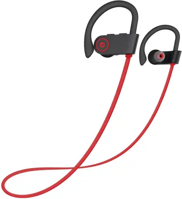 Bluetooth slušalke, IPX7 vodoodporne brezžične športne tekaške slušalke z mikrofonom, slušalke v ušesih,