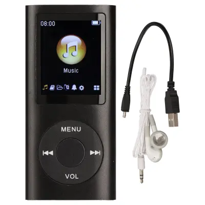 Bluetooth MP3 predvajalnik - prenosni MP4 predvajalnik za študente - črne barve - glavna enota Bluetooth + 32G