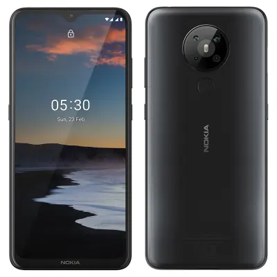 Obnovljeno - znaki rabe - Ecofone 5.3 crna 64 GB 3 GB ram dual sim