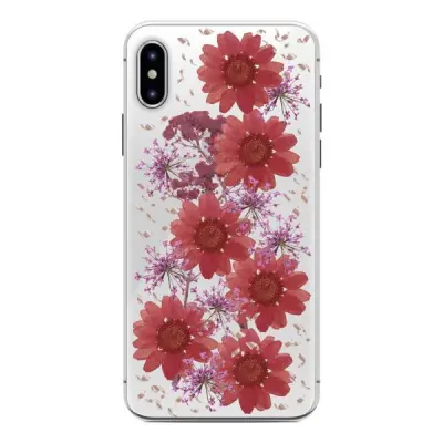 Odprta emb - OVITEK ZA IPHONE XS MAX HIPPIE CHIC RDEČ PURO