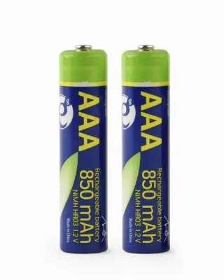 AAA 850mAh polnilne baterije (2 kosa)