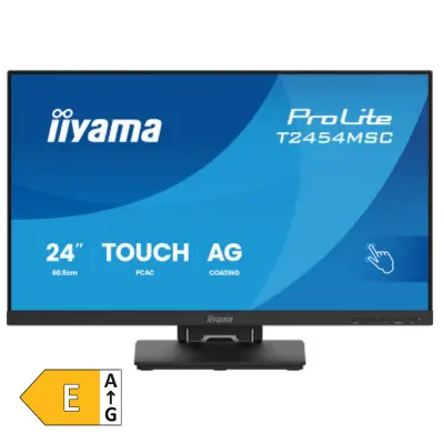 Interaktivni monitor IIYAMA ProLite T2454MSC-B3AG, 60,5 cm (24"), FHD, IPS, zvočniki, na dotik, črn