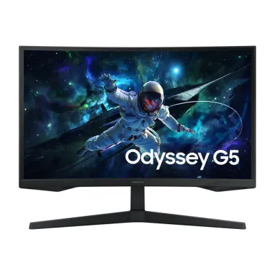 Monitor Samsung 68,6 cm (27,0") S27CG554EU 2560x1440 Curved Gaming 165Hz VA 1ms HDMI DisplayPort  FreeSync HDR10 OdysseyG5