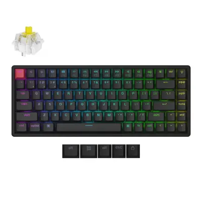 Keychron K2 QMK Brezžična Mehanska Tipkovnica (Version 3) / Hot-Swap / RGB LED / Banana Switch / US Layout / K2X-J4