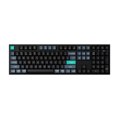 Keychron B36 Brezžična Tipkovnica Membrana, Fully Assembled, 2.4GHz / BT, Mehanizem škarij, Deep Black / B36-K9