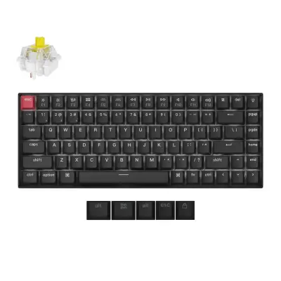 Keychron K2 QMK Brezžična Mehanska Tipkovnica (Version 3) / Bela LED / Banana Switch / US Layout / K2X-A4