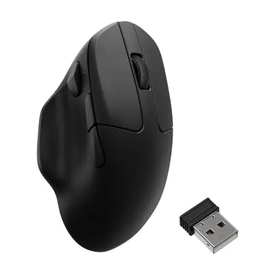 Keychron M7 Brezžična Miška / PixArt 3950 / 8000 Hz / 2.4GHz / BT / Črna / M7-A23