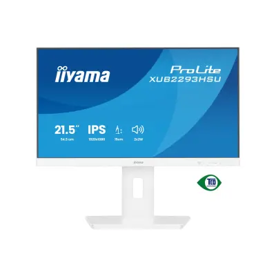 Monitor Iiyama 54,6 cm (21,5") XUB2293HSU-W7 1920x1080 100Hz IPS 1ms HDMI DisplayPort 2xUSB2.0 Pivot Zvočniki  3H sRGB96%