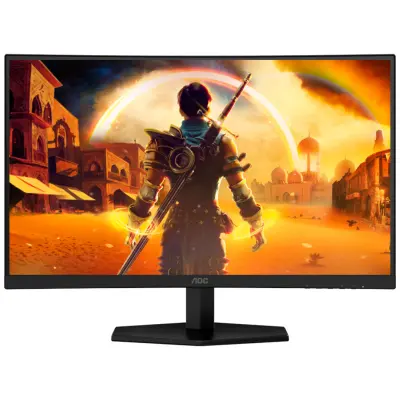 Monitor AOC 68,6 cm (27,0") C27G42E 1920x1080 Curved Gaming 180Hz Fast-VA 0,5ms 2xHDMI DisplayPort Zvočniki  DCI-P3-95% AdaptiveSync HDR10 G4