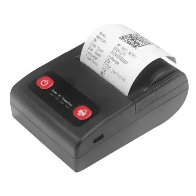 58mm Mini Prenosni Termalni Tiskalnik - USB & Bluetooth Povezljivost