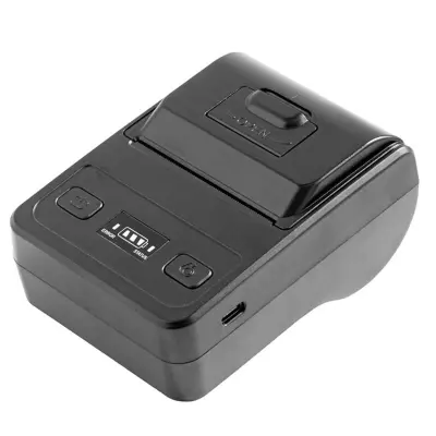 58mm EU Standard Bluetooth HD Termalni Tiskalnik - Kompakten, Hitri Izpis Black