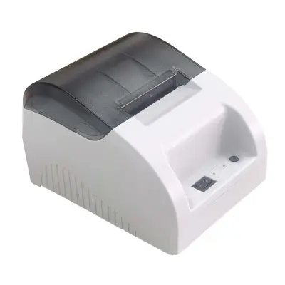 58mm Termalni Bluetooth USB Tiskalnik Računov - Kompakten in Vsestranski White+Black