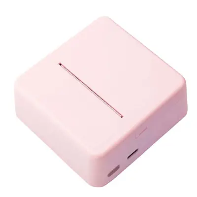 Mini 58mm USB+Bluetooth Termalni Tiskalnik - Prenosno Tiskanje Računov Pink