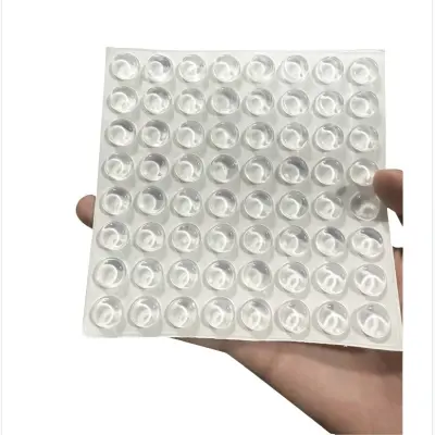 Prozorni cilindrični 12x4 mm nalepke za zaščito nohtov in tipkovnice