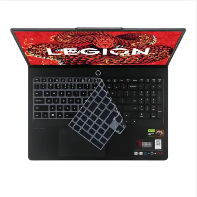 Združljiv s Lenovo Legion R9000P, R7000, Y7000P 2025 - Silikonska zaščita tipkovnice Black