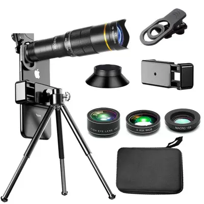 22x Zoom Teleskop za Mobilni Telefon - Monokular Visoke Ločljivosti s Stojalom